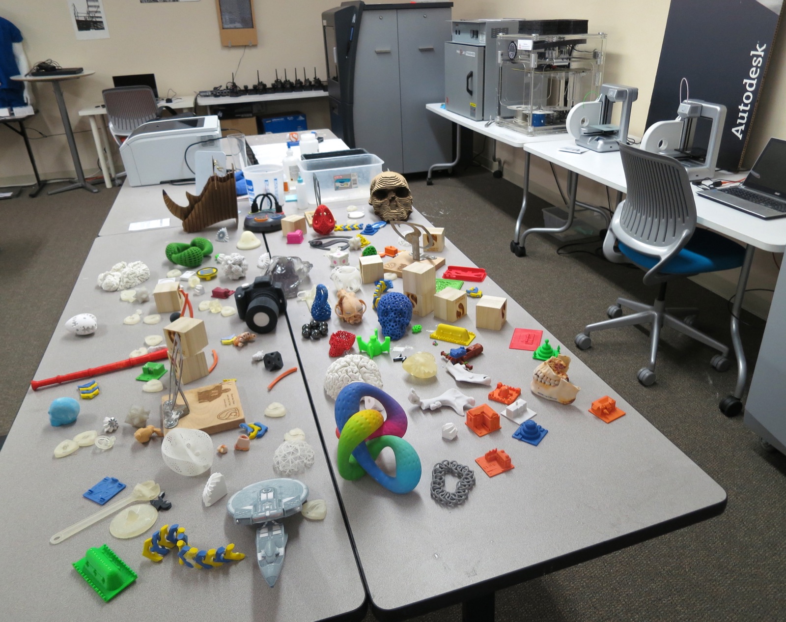 A 3D printer running at NASA.